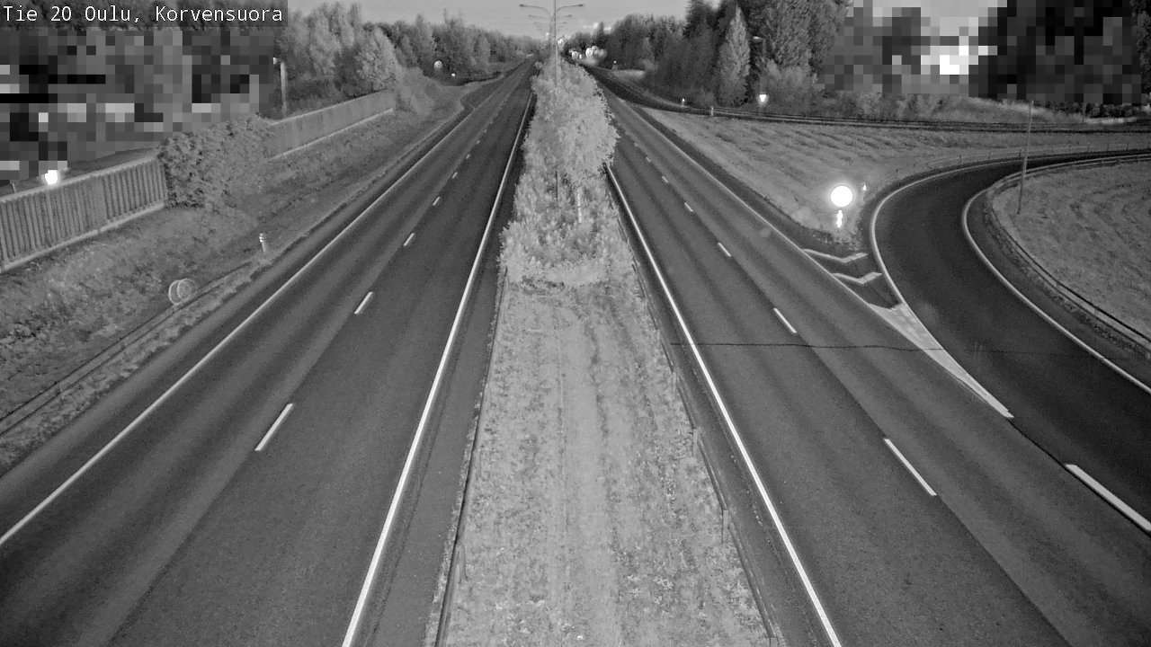 Kelikamerat Kuva Tie 20 Oulu Korvensuora, Oulu, Pohjois-Pohjanmaa