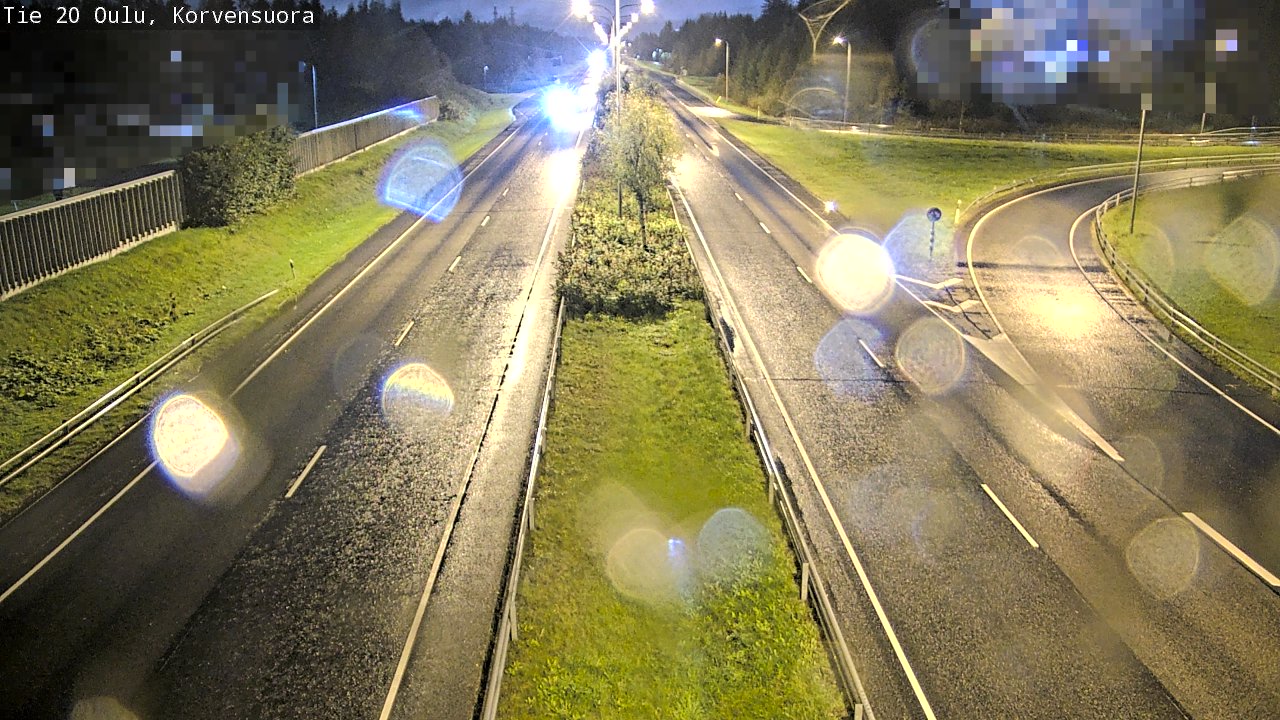 Kelikamerat Kuva Tie 20 Oulu Korvensuora, Oulu, Pohjois-Pohjanmaa