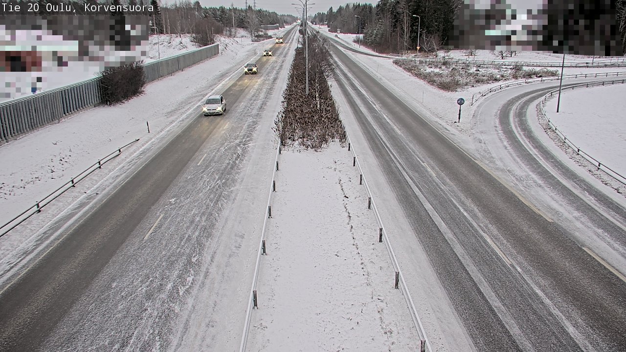 Kelikamerat Kuva Tie 20 Oulu Korvensuora, Oulu, Pohjois-Pohjanmaa