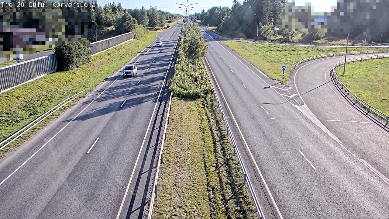 Kelikamerat Kuva Tie 20 Oulu Korvensuora, Oulu, Pohjois-Pohjanmaa