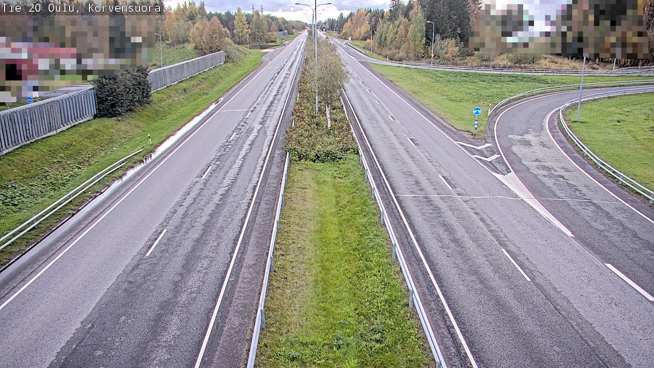 Kelikamerat Kuva Tie 20 Oulu Korvensuora, Oulu, Pohjois-Pohjanmaa