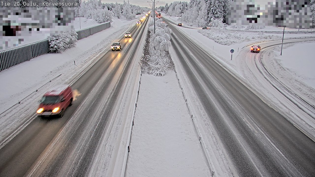 Kelikamerat Kuva Tie 20 Oulu Korvensuora, Oulu, Pohjois-Pohjanmaa
