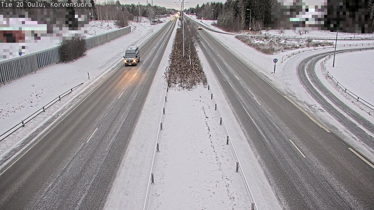 Kelikamerat Kuva Tie 20 Oulu Korvensuora, Oulu, Pohjois-Pohjanmaa