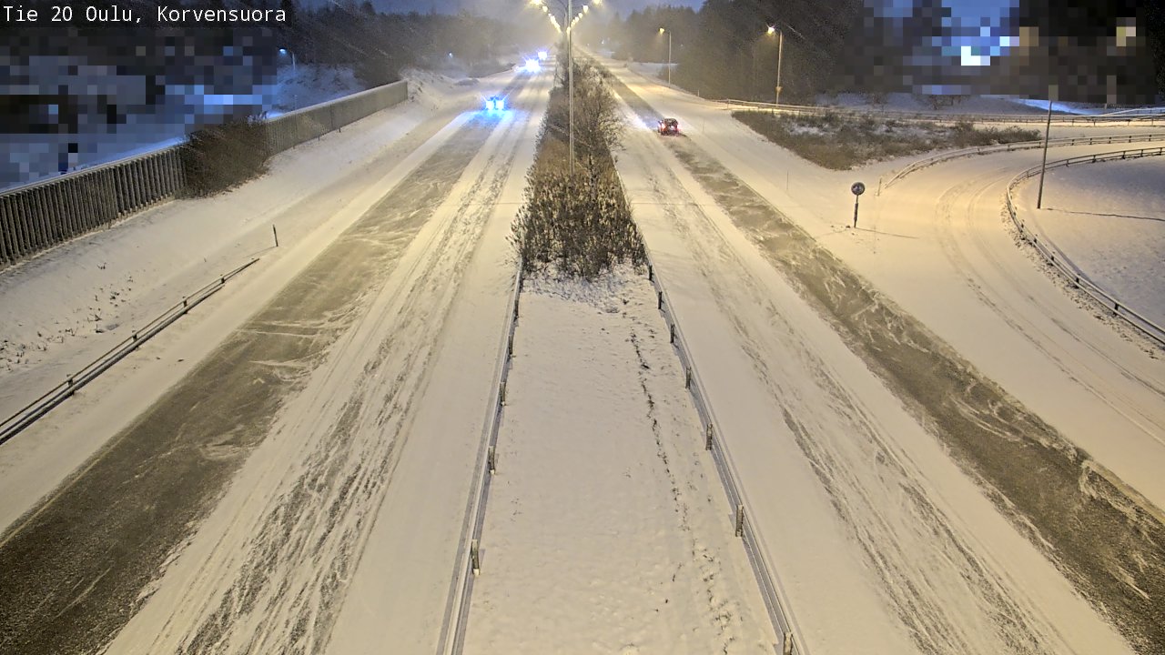 Kelikamerat Kuva Tie 20 Oulu Korvensuora, Oulu, Pohjois-Pohjanmaa