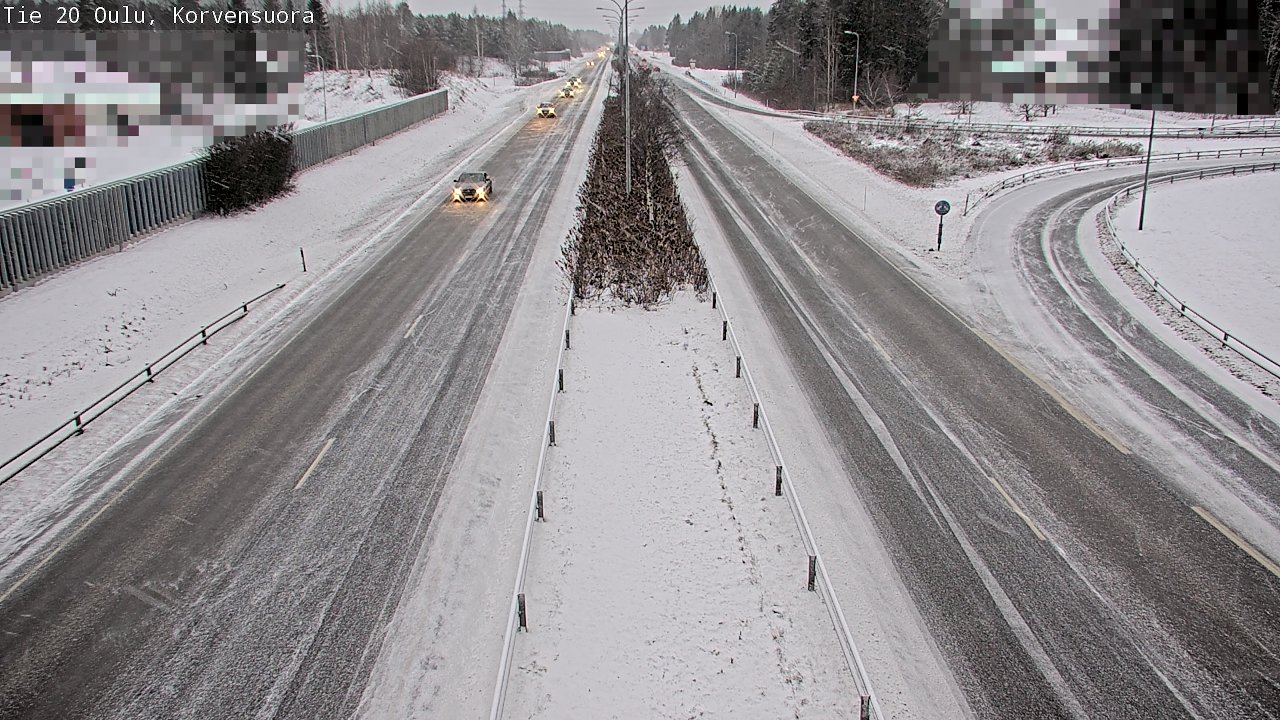 Kelikamerat Kuva Tie 20 Oulu Korvensuora, Oulu, Pohjois-Pohjanmaa