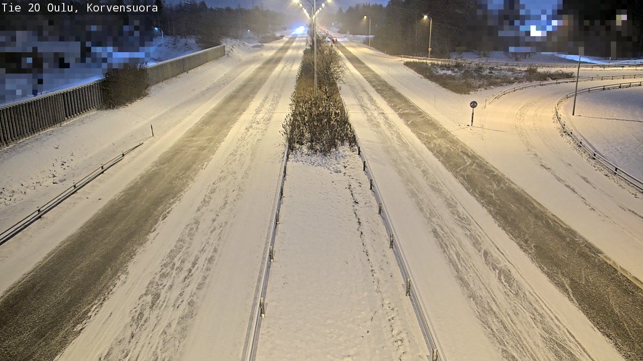 Kelikamerat Kuva Tie 20 Oulu Korvensuora, Oulu, Pohjois-Pohjanmaa