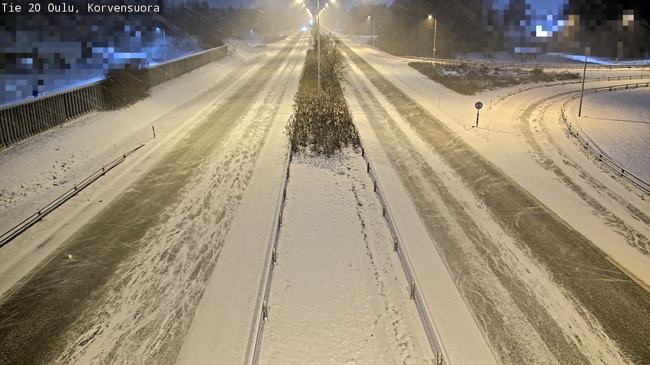 Kelikamerat Kuva Tie 20 Oulu Korvensuora, Oulu, Pohjois-Pohjanmaa