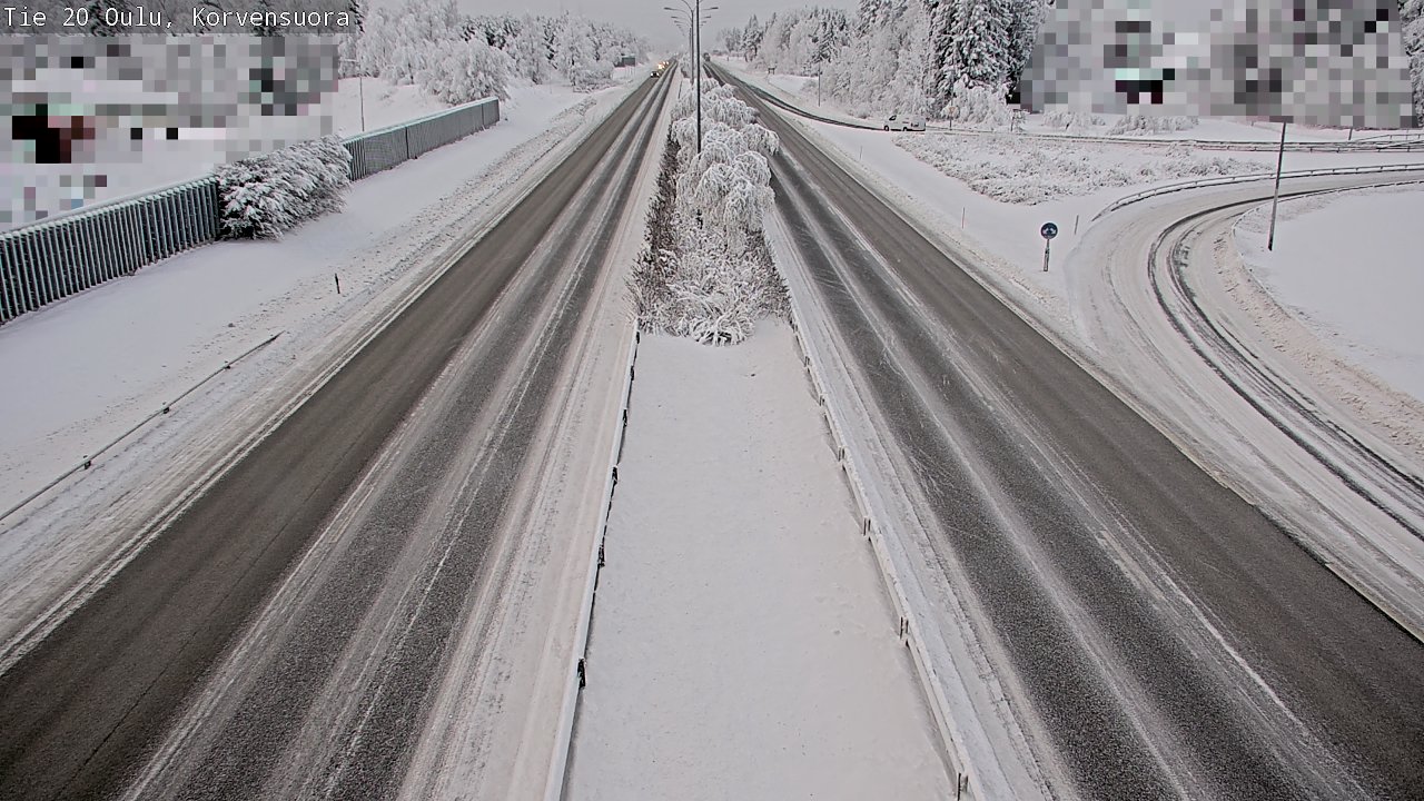 Kelikamerat Kuva Tie 20 Oulu Korvensuora, Oulu, Pohjois-Pohjanmaa