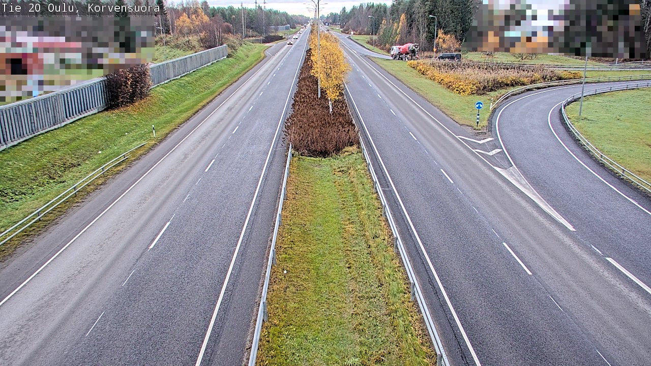 Kelikamerat Kuva Tie 20 Oulu Korvensuora, Oulu, Pohjois-Pohjanmaa