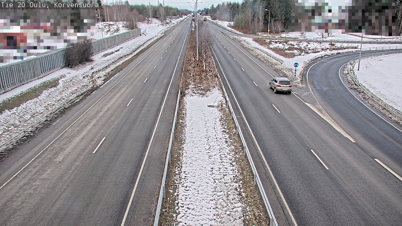 Kelikamerat Kuva Tie 20 Oulu Korvensuora, Oulu, Pohjois-Pohjanmaa