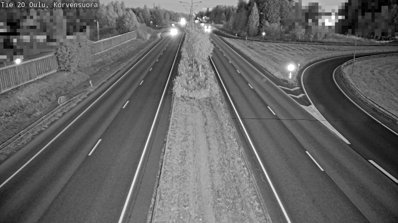 Kelikamerat Kuva Tie 20 Oulu Korvensuora, Oulu, Pohjois-Pohjanmaa