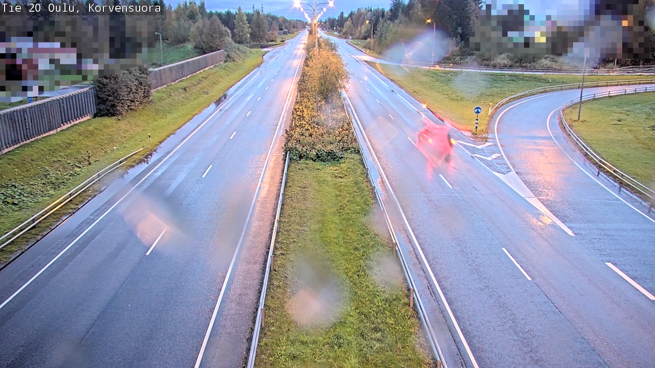 Kelikamerat Kuva Tie 20 Oulu Korvensuora, Oulu, Pohjois-Pohjanmaa