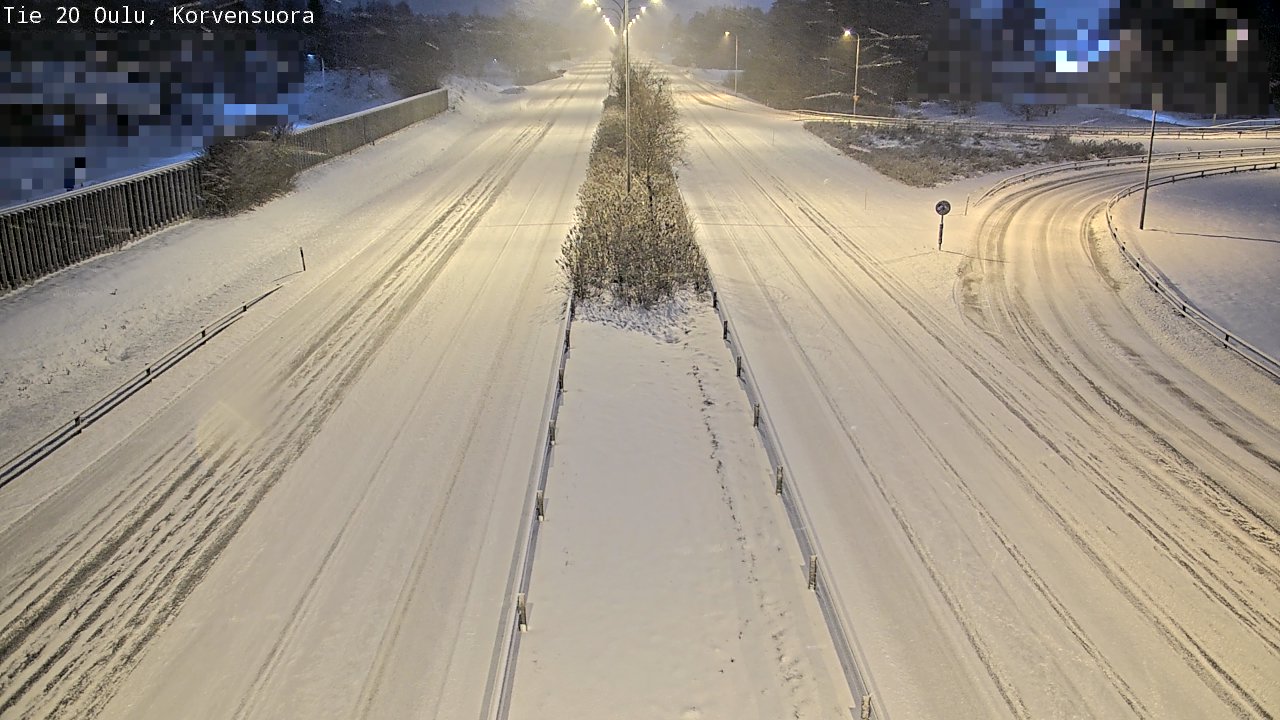 Kelikamerat Kuva Tie 20 Oulu Korvensuora, Oulu, Pohjois-Pohjanmaa