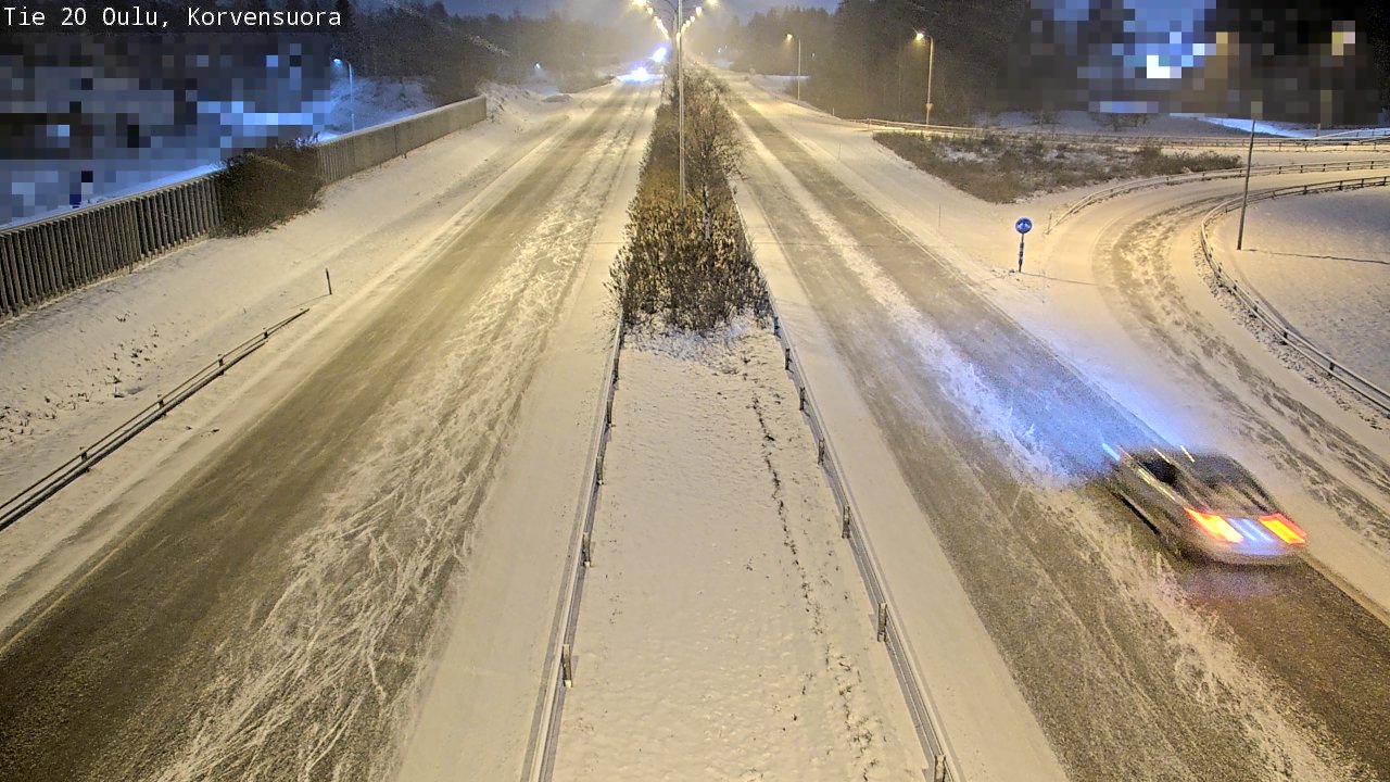 Kelikamerat Kuva Tie 20 Oulu Korvensuora, Oulu, Pohjois-Pohjanmaa