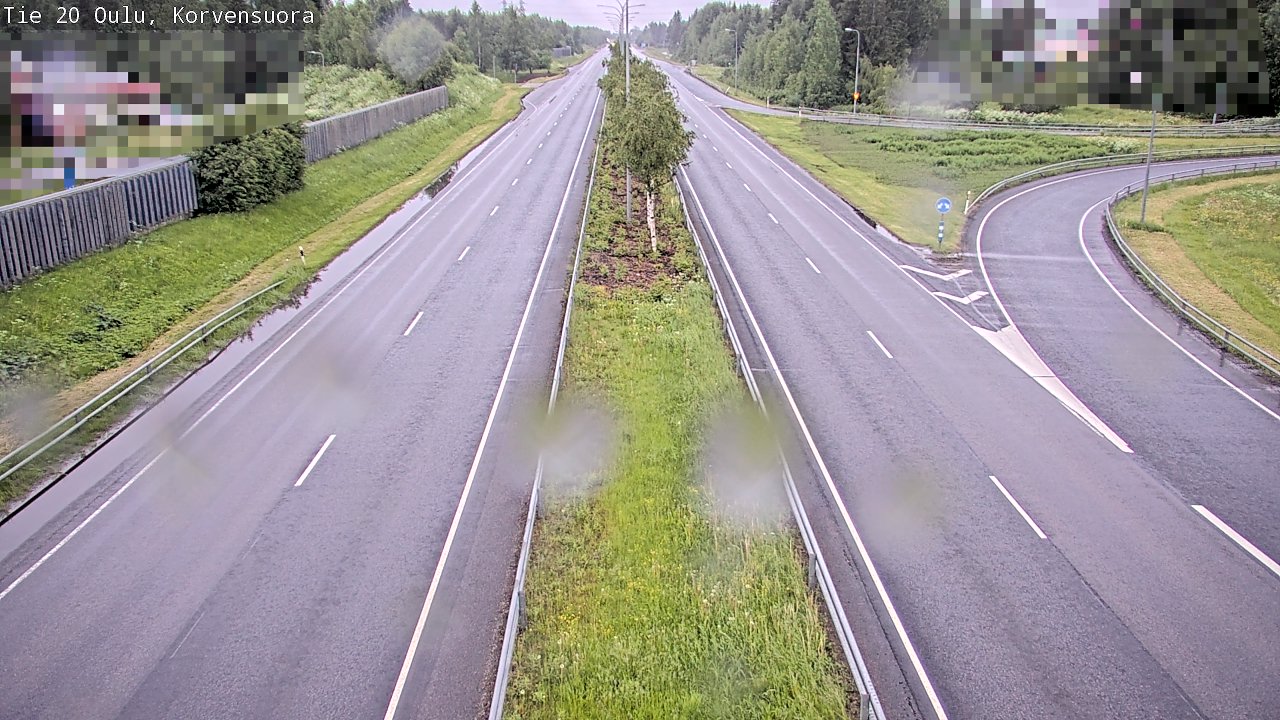 Kelikamerat Kuva Tie 20 Oulu Korvensuora, Oulu, Pohjois-Pohjanmaa