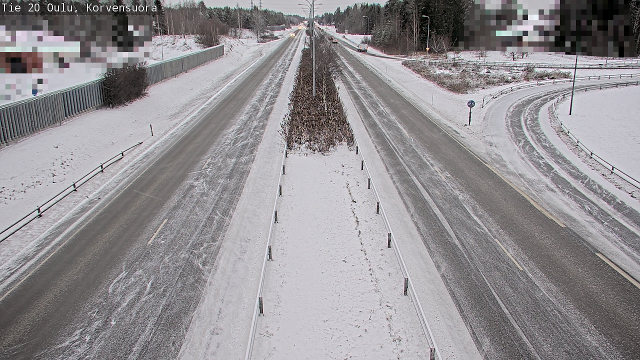 Kelikamerat Kuva Tie 20 Oulu Korvensuora, Oulu, Pohjois-Pohjanmaa