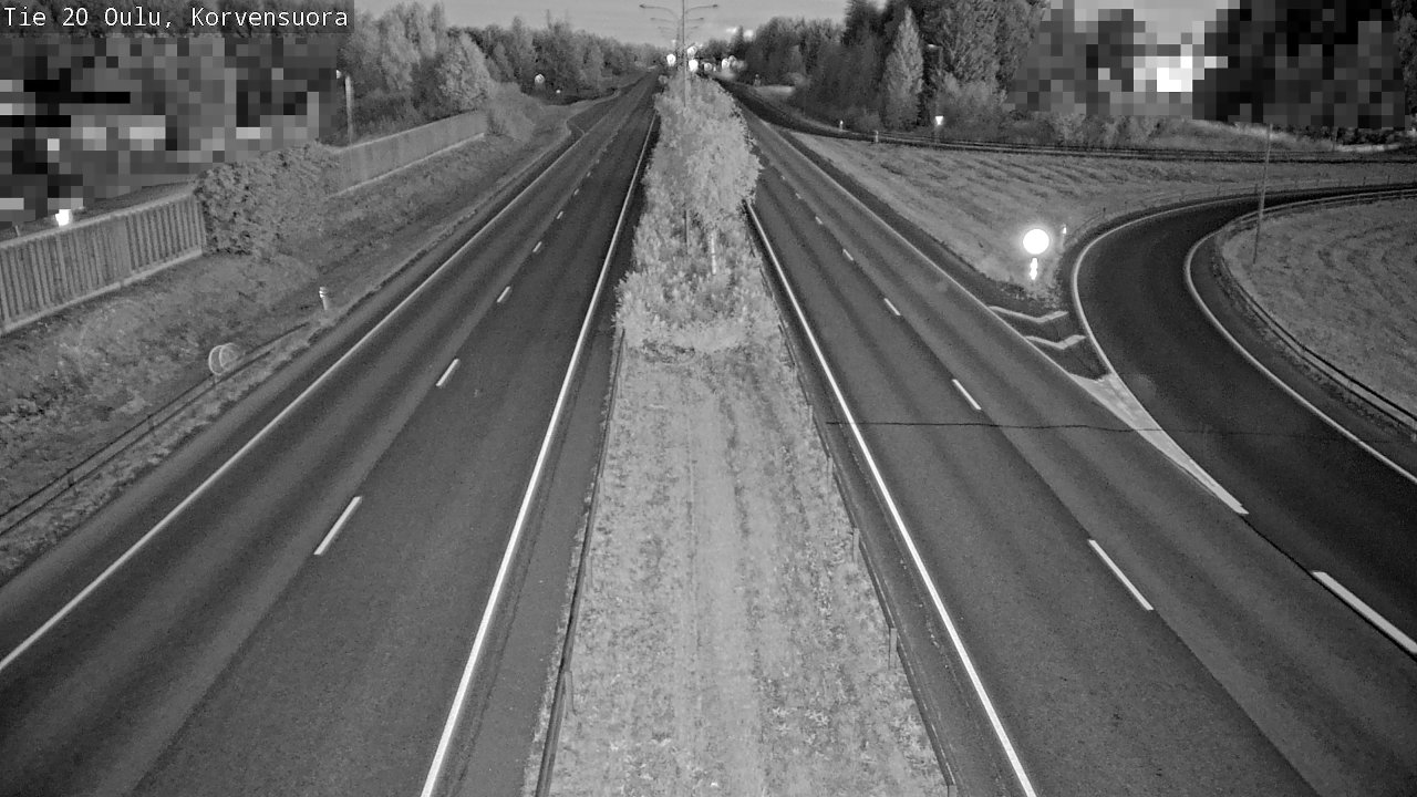 Kelikamerat Kuva Tie 20 Oulu Korvensuora, Oulu, Pohjois-Pohjanmaa