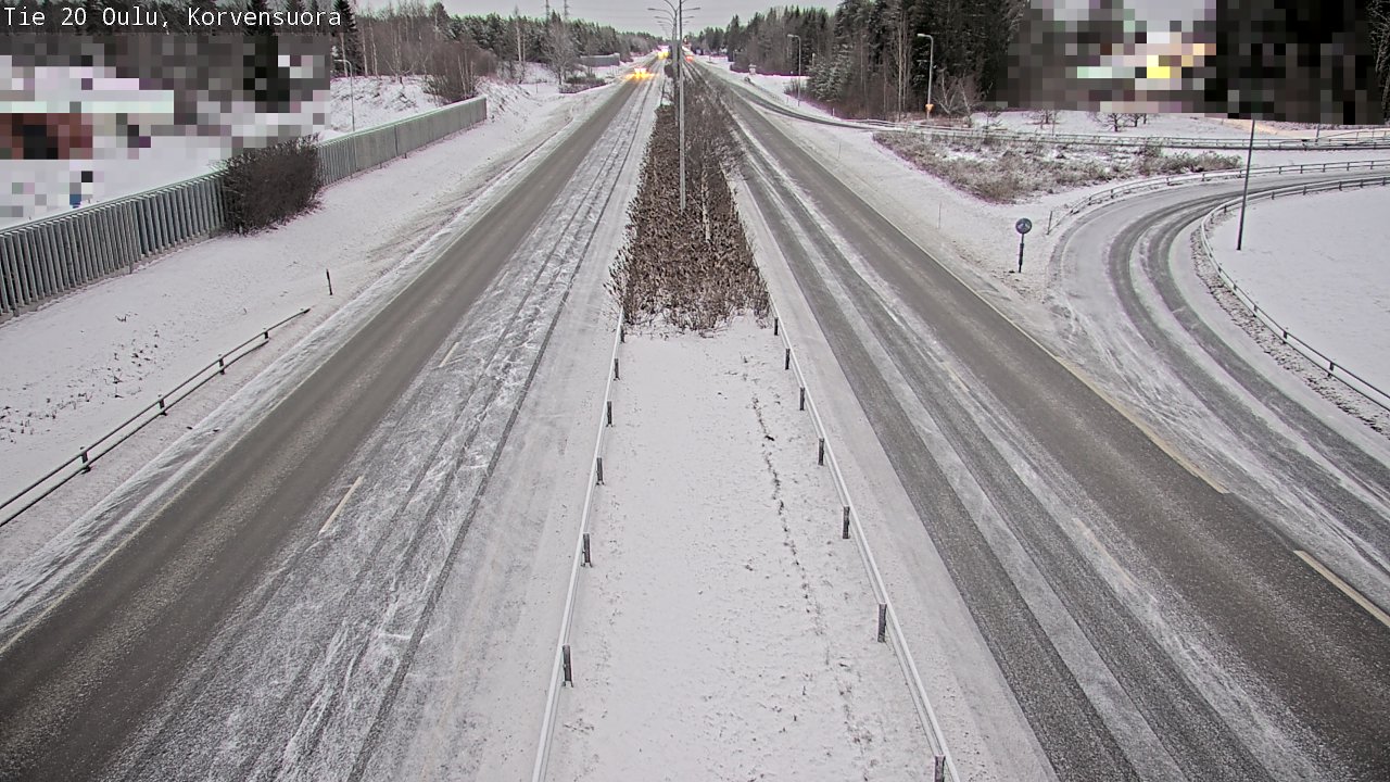 Kelikamerat Kuva Tie 20 Oulu Korvensuora, Oulu, Pohjois-Pohjanmaa