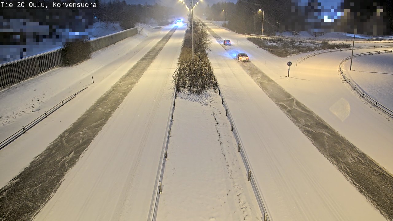 Kelikamerat Kuva Tie 20 Oulu Korvensuora, Oulu, Pohjois-Pohjanmaa