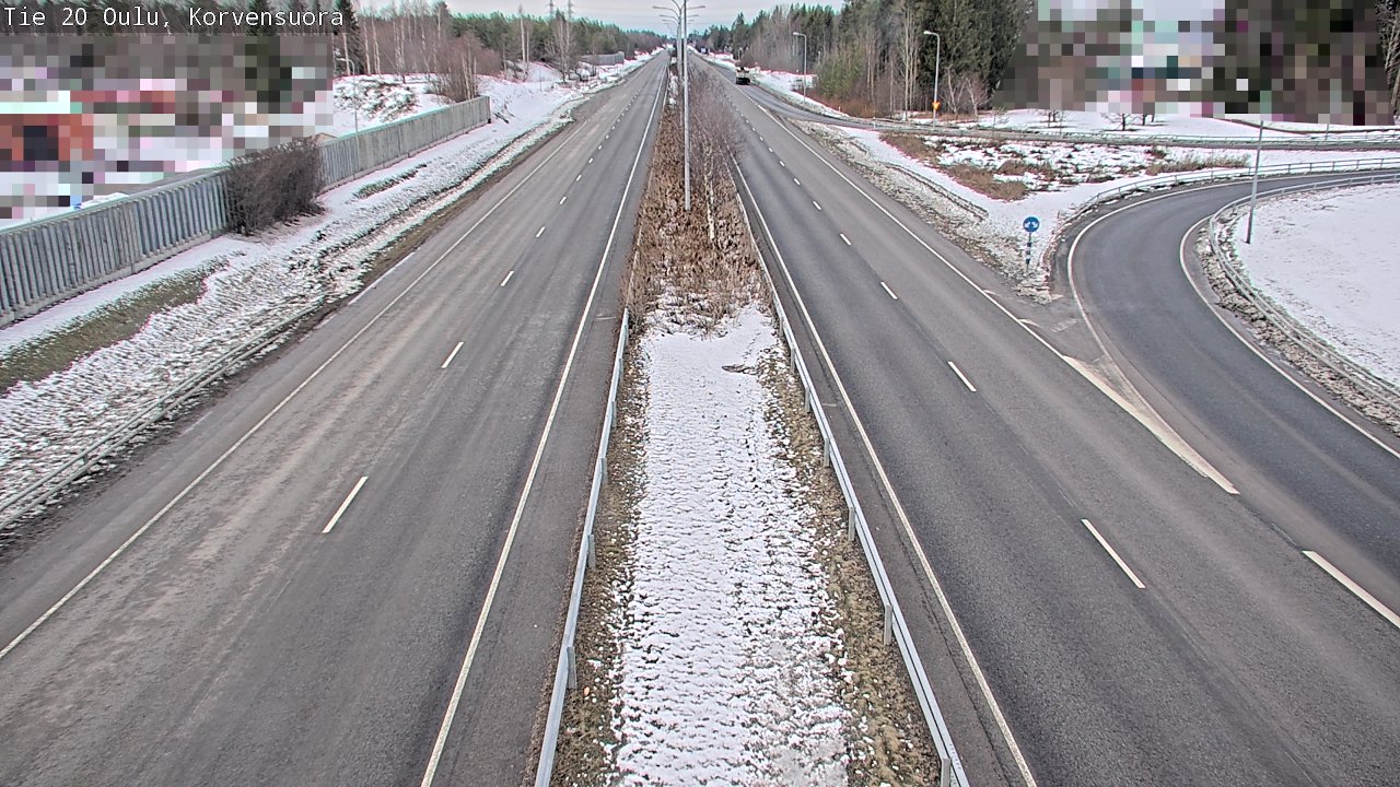 Kelikamerat Kuva Tie 20 Oulu Korvensuora, Oulu, Pohjois-Pohjanmaa