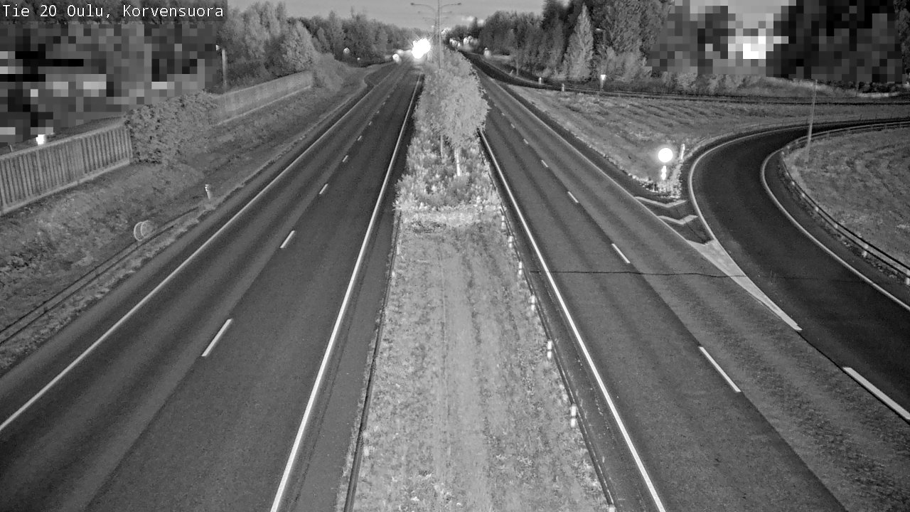 Kelikamerat Kuva Tie 20 Oulu Korvensuora, Oulu, Pohjois-Pohjanmaa