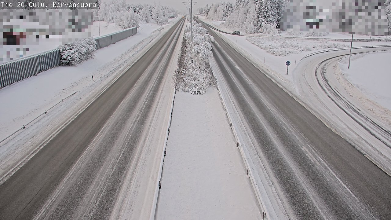 Kelikamerat Kuva Tie 20 Oulu Korvensuora, Oulu, Pohjois-Pohjanmaa