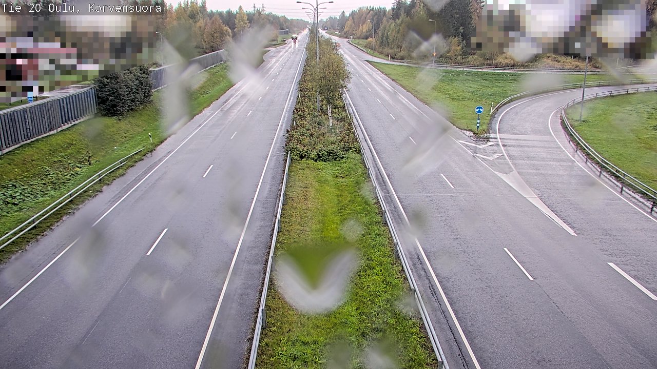 Weather Camera Image Road 20 Oulu Korvensuora, Oulu, Pohjois-Pohjanmaa