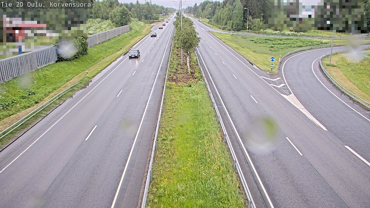 Kelikamerat Kuva Tie 20 Oulu Korvensuora, Oulu, Pohjois-Pohjanmaa