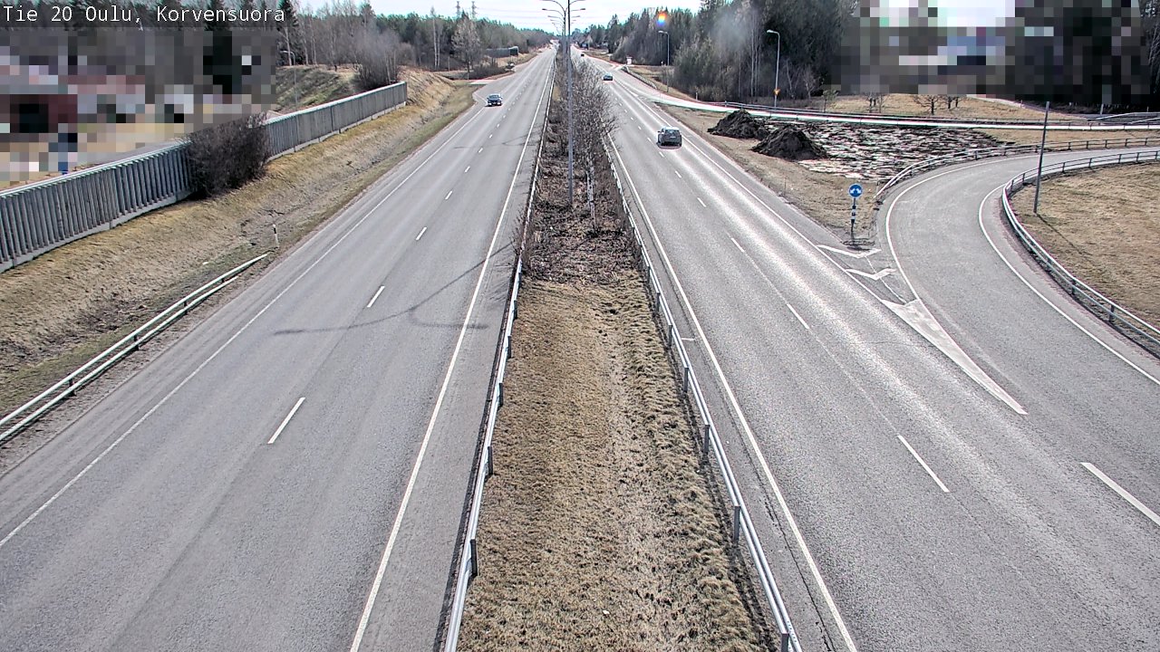 Kelikamerat Kuva Tie 20 Oulu Korvensuora, Oulu, Pohjois-Pohjanmaa