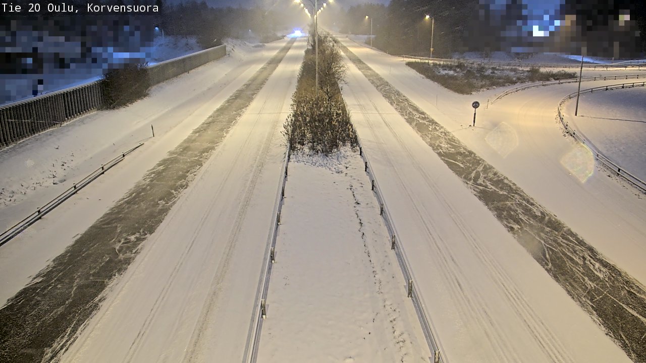 Kelikamerat Kuva Tie 20 Oulu Korvensuora, Oulu, Pohjois-Pohjanmaa