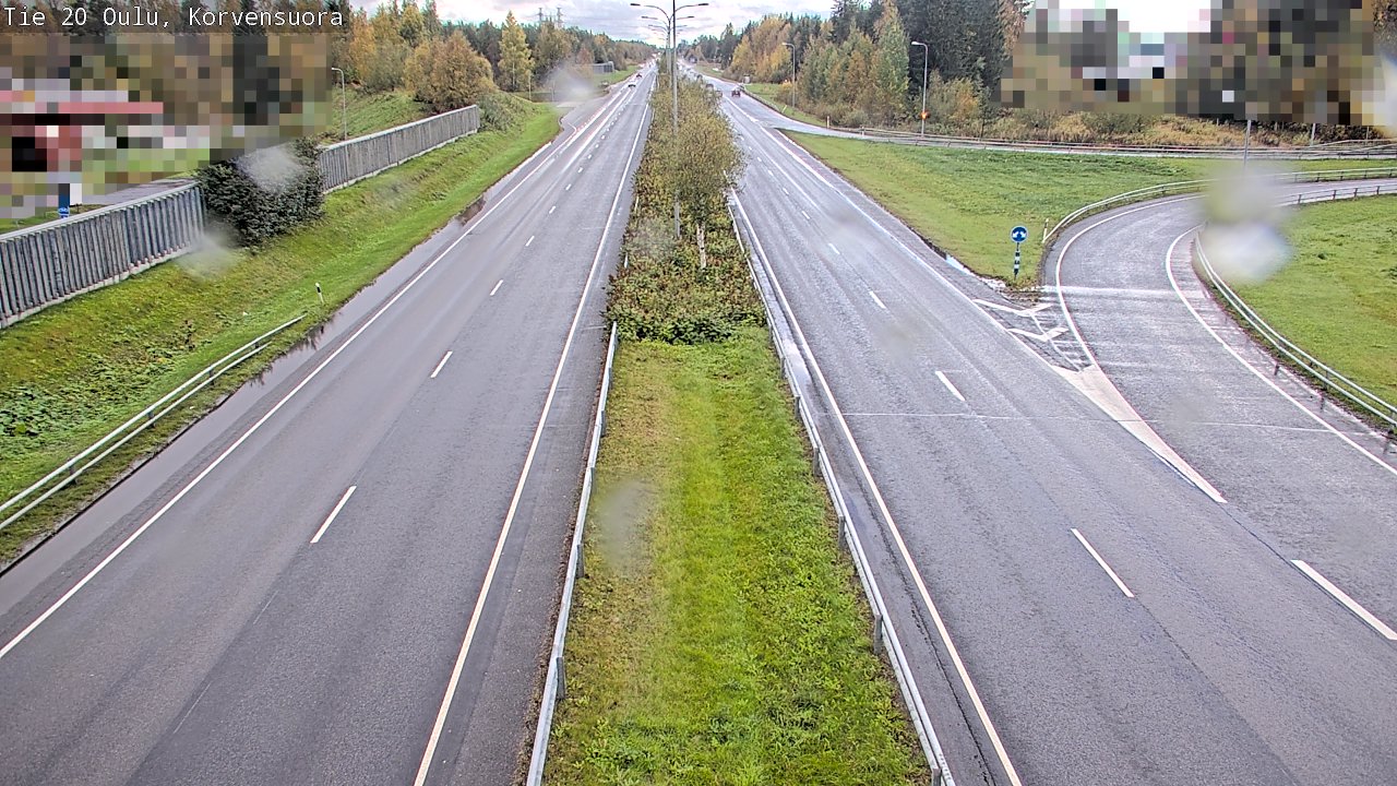 Kelikamerat Kuva Tie 20 Oulu Korvensuora, Oulu, Pohjois-Pohjanmaa