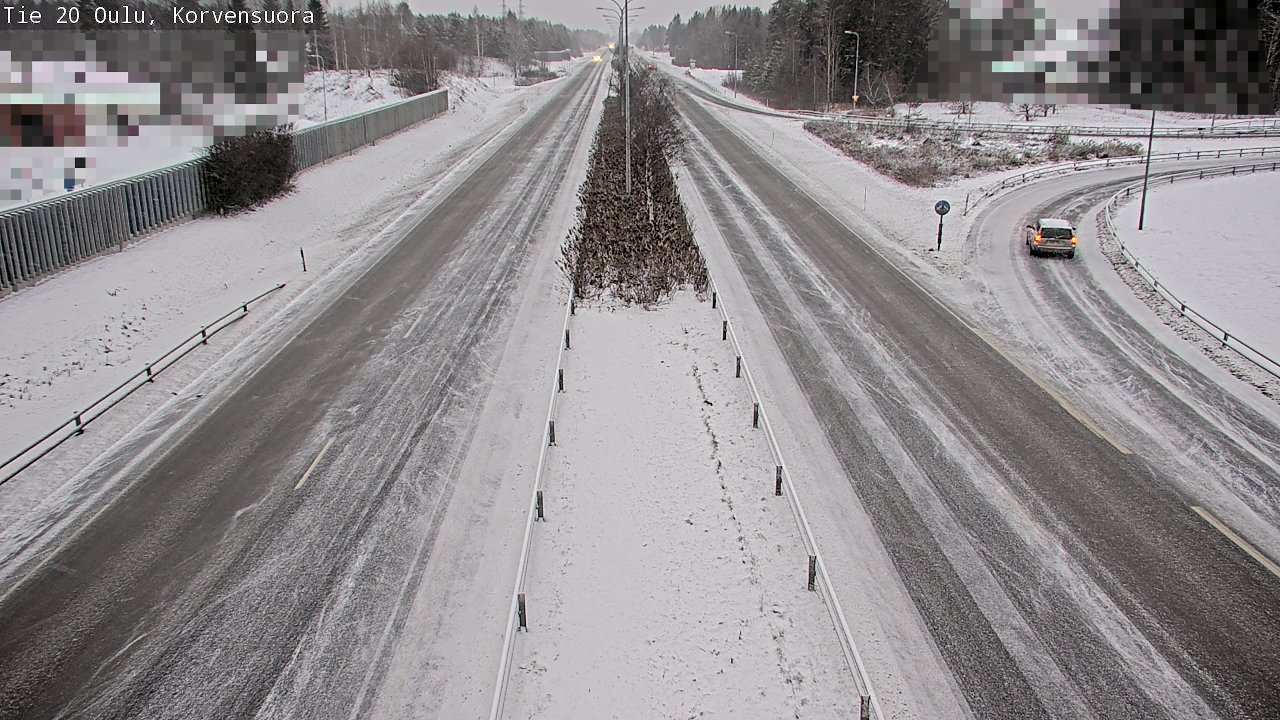 Kelikamerat Kuva Tie 20 Oulu Korvensuora, Oulu, Pohjois-Pohjanmaa