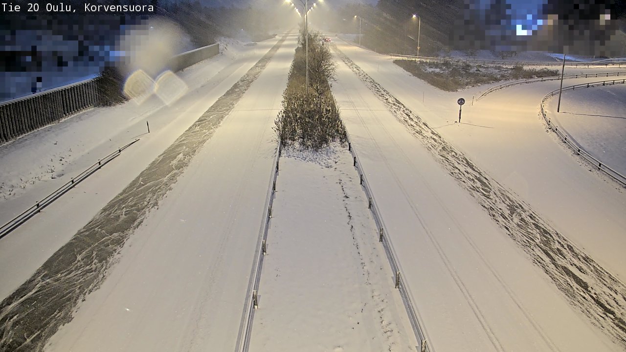 Kelikamerat Kuva Tie 20 Oulu Korvensuora, Oulu, Pohjois-Pohjanmaa