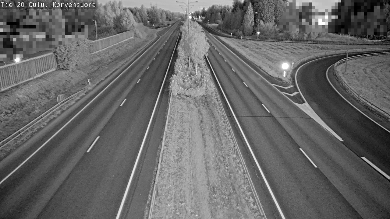 Kelikamerat Kuva Tie 20 Oulu Korvensuora, Oulu, Pohjois-Pohjanmaa