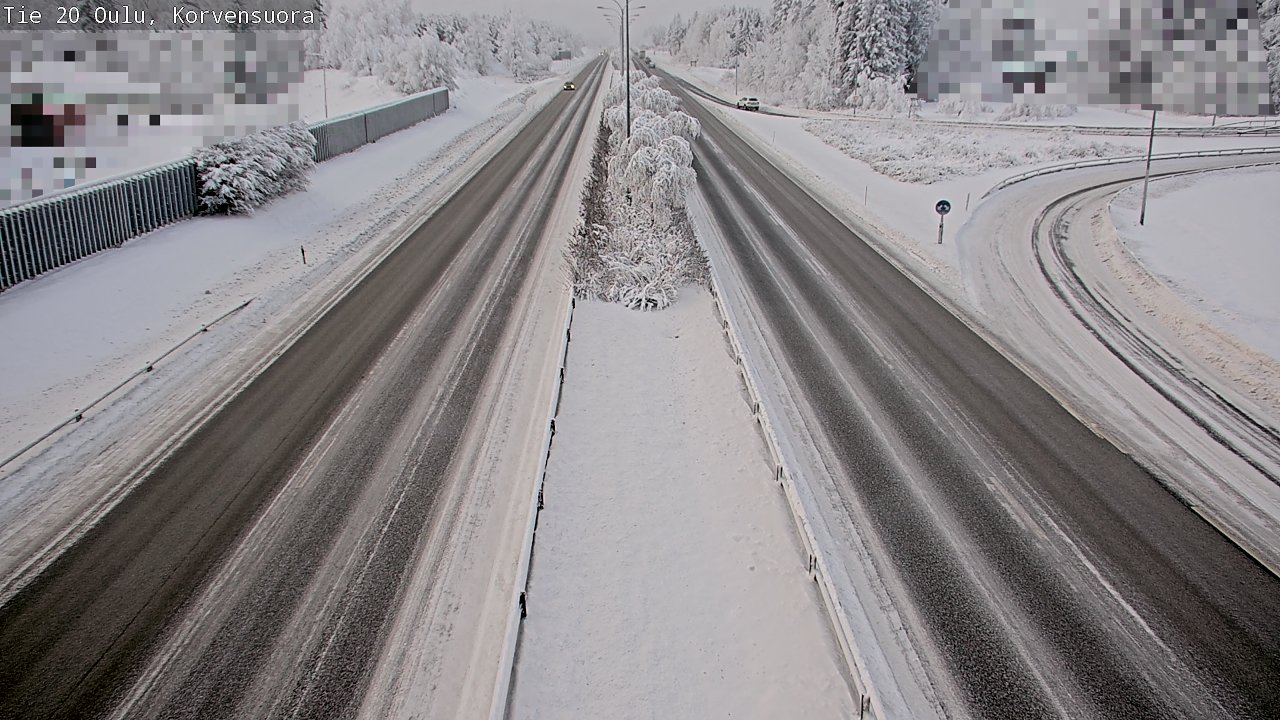 Kelikamerat Kuva Tie 20 Oulu Korvensuora, Oulu, Pohjois-Pohjanmaa