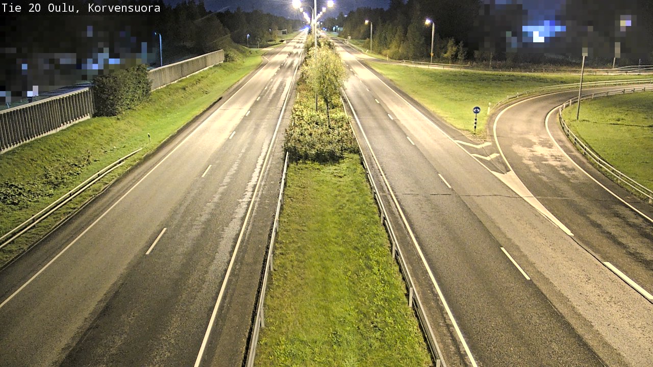 Kelikamerat Kuva Tie 20 Oulu Korvensuora, Oulu, Pohjois-Pohjanmaa