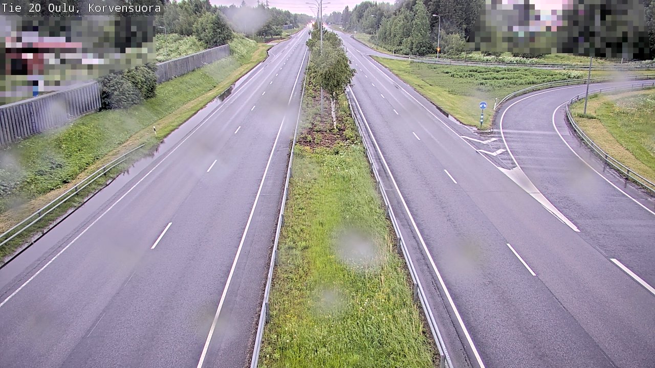 Kelikamerat Kuva Tie 20 Oulu Korvensuora, Oulu, Pohjois-Pohjanmaa