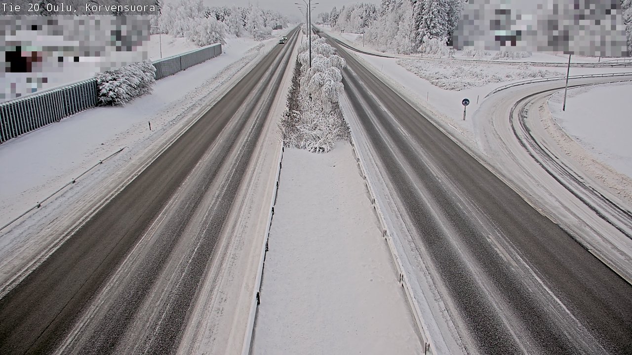 Kelikamerat Kuva Tie 20 Oulu Korvensuora, Oulu, Pohjois-Pohjanmaa