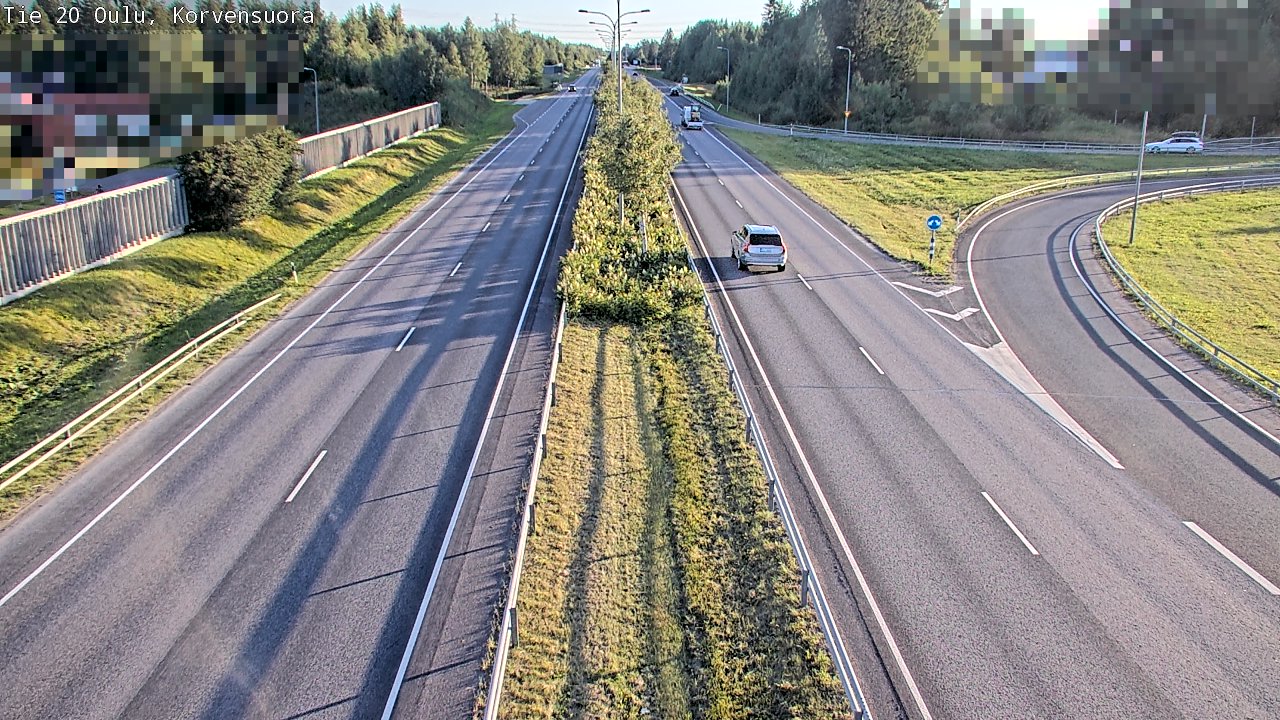 Kelikamerat Kuva Tie 20 Oulu Korvensuora, Oulu, Pohjois-Pohjanmaa