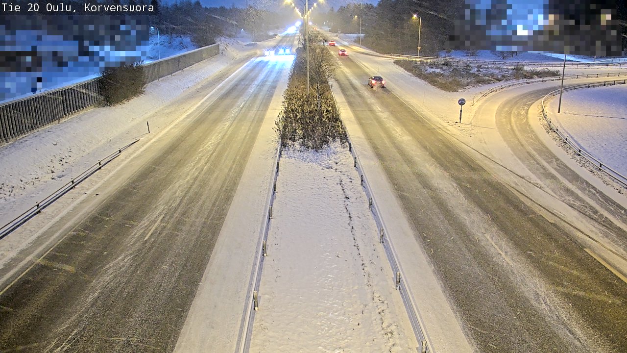 Kelikamerat Kuva Tie 20 Oulu Korvensuora, Oulu, Pohjois-Pohjanmaa