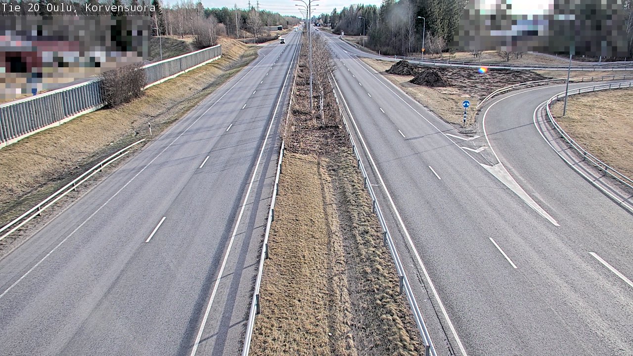 Kelikamerat Kuva Tie 20 Oulu Korvensuora, Oulu, Pohjois-Pohjanmaa