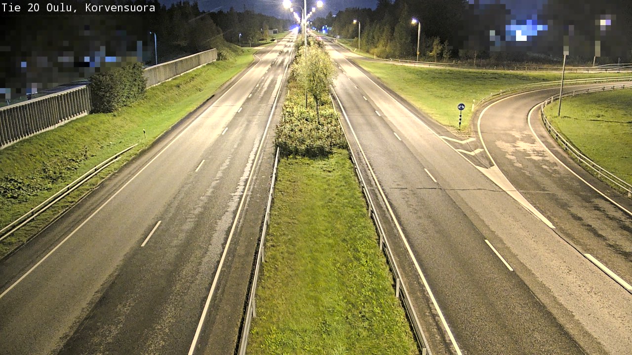 Kelikamerat Kuva Tie 20 Oulu Korvensuora, Oulu, Pohjois-Pohjanmaa