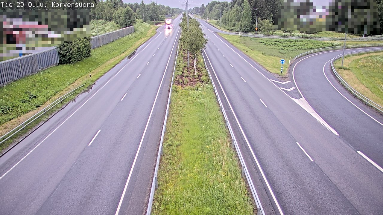 Kelikamerat Kuva Tie 20 Oulu Korvensuora, Oulu, Pohjois-Pohjanmaa