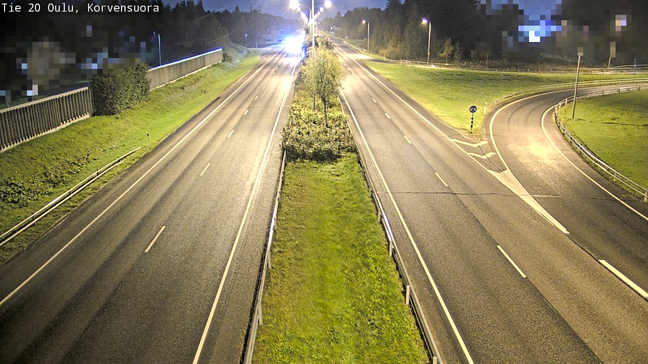 Kelikamerat Kuva Tie 20 Oulu Korvensuora, Oulu, Pohjois-Pohjanmaa