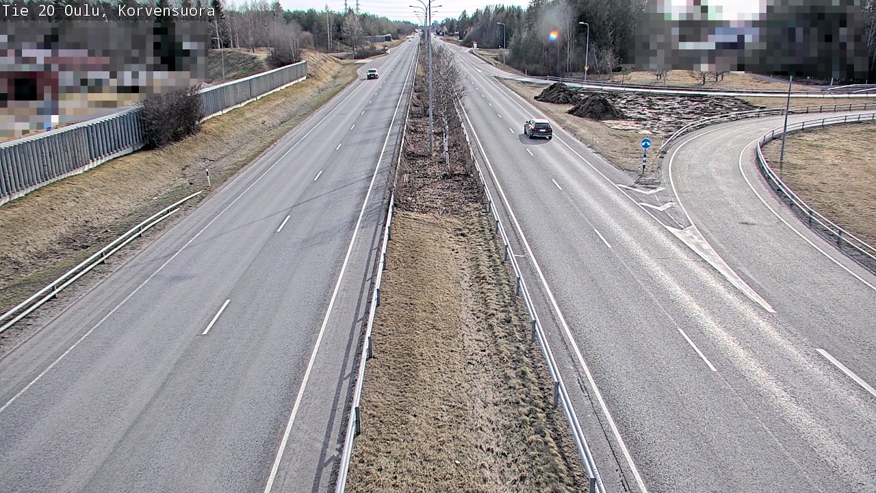 Kelikamerat Kuva Tie 20 Oulu Korvensuora, Oulu, Pohjois-Pohjanmaa