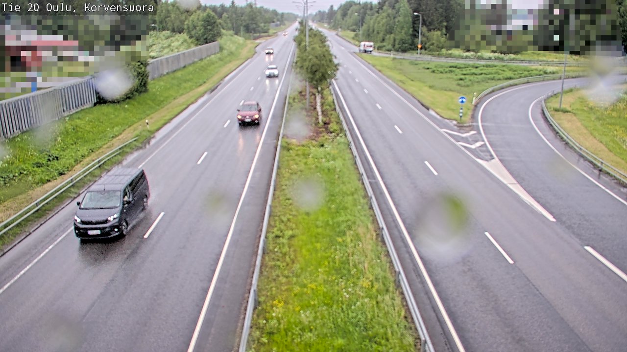Kelikamerat Kuva Tie 20 Oulu Korvensuora, Oulu, Pohjois-Pohjanmaa