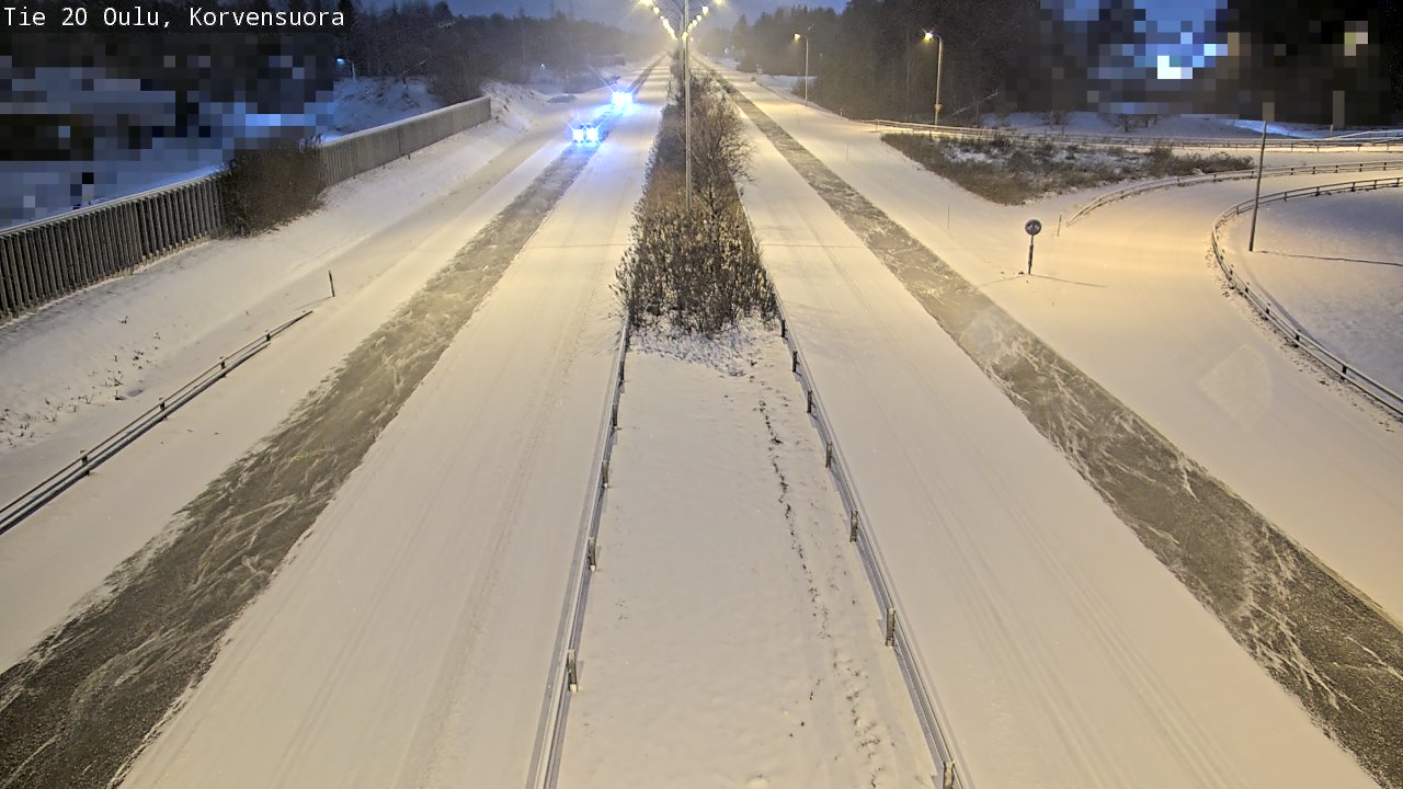 Kelikamerat Kuva Tie 20 Oulu Korvensuora, Oulu, Pohjois-Pohjanmaa