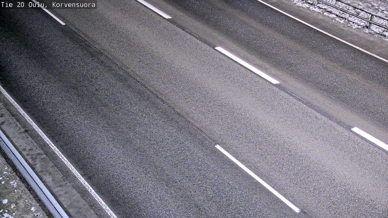 Kelikamerat Kuva Tie 20 Oulu Korvensuora, Oulu, Pohjois-Pohjanmaa