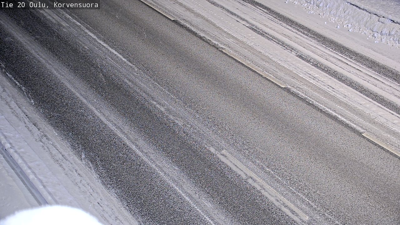 Kelikamerat Kuva Tie 20 Oulu Korvensuora, Oulu, Pohjois-Pohjanmaa