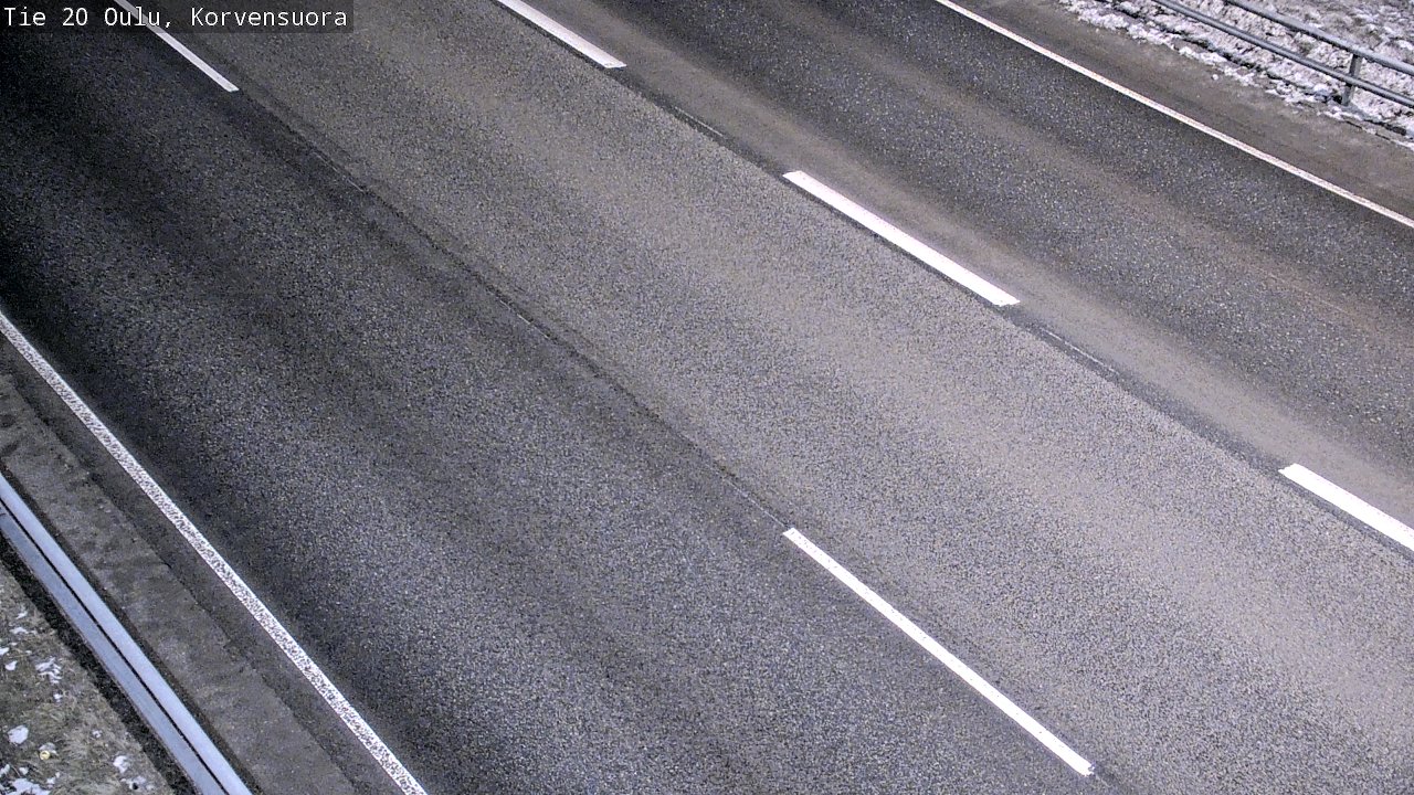 Kelikamerat Kuva Tie 20 Oulu Korvensuora, Oulu, Pohjois-Pohjanmaa